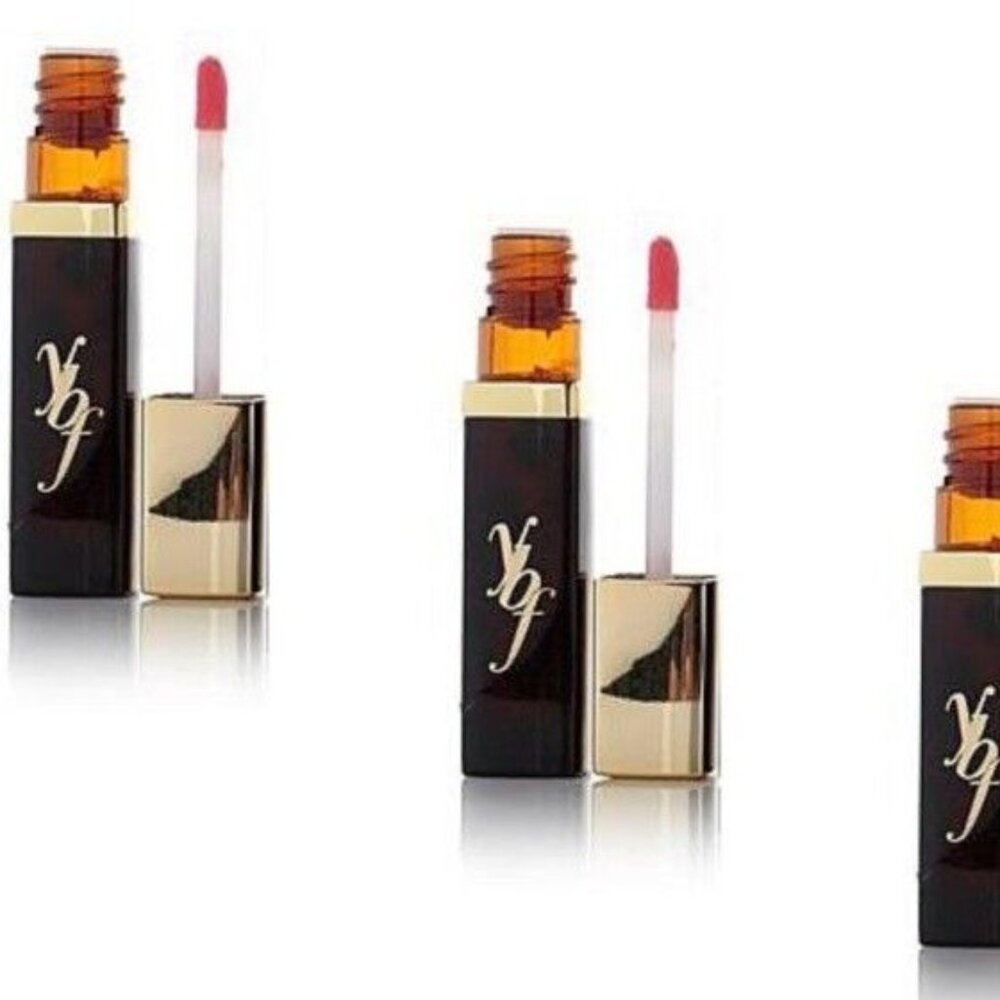 YBF Your Best Friend Party Animal Pink Lip Gloss .22 oz each X 3 - New / Sealed